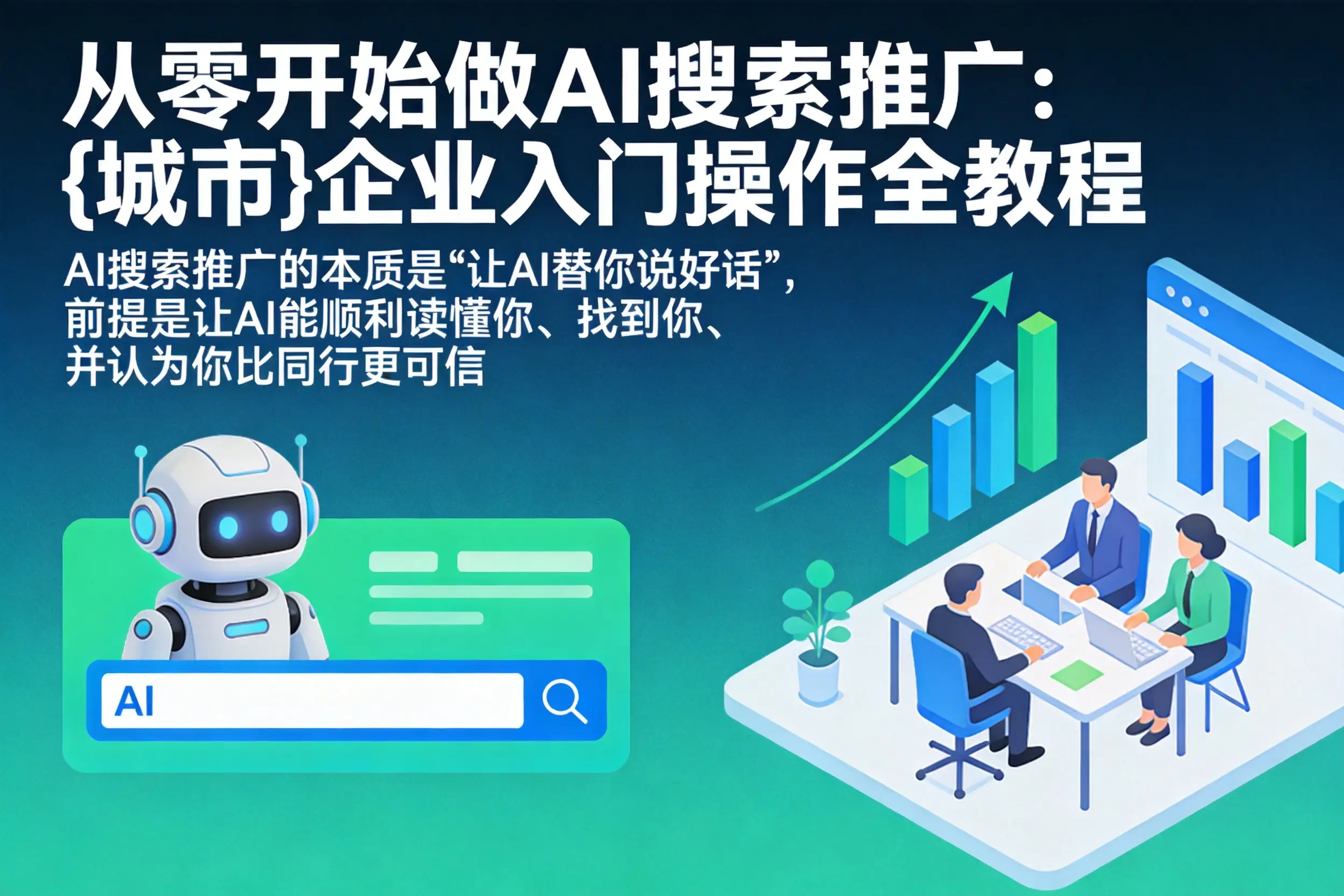 从零开始做AI搜索推广：阿勒泰企业入门操作全教程