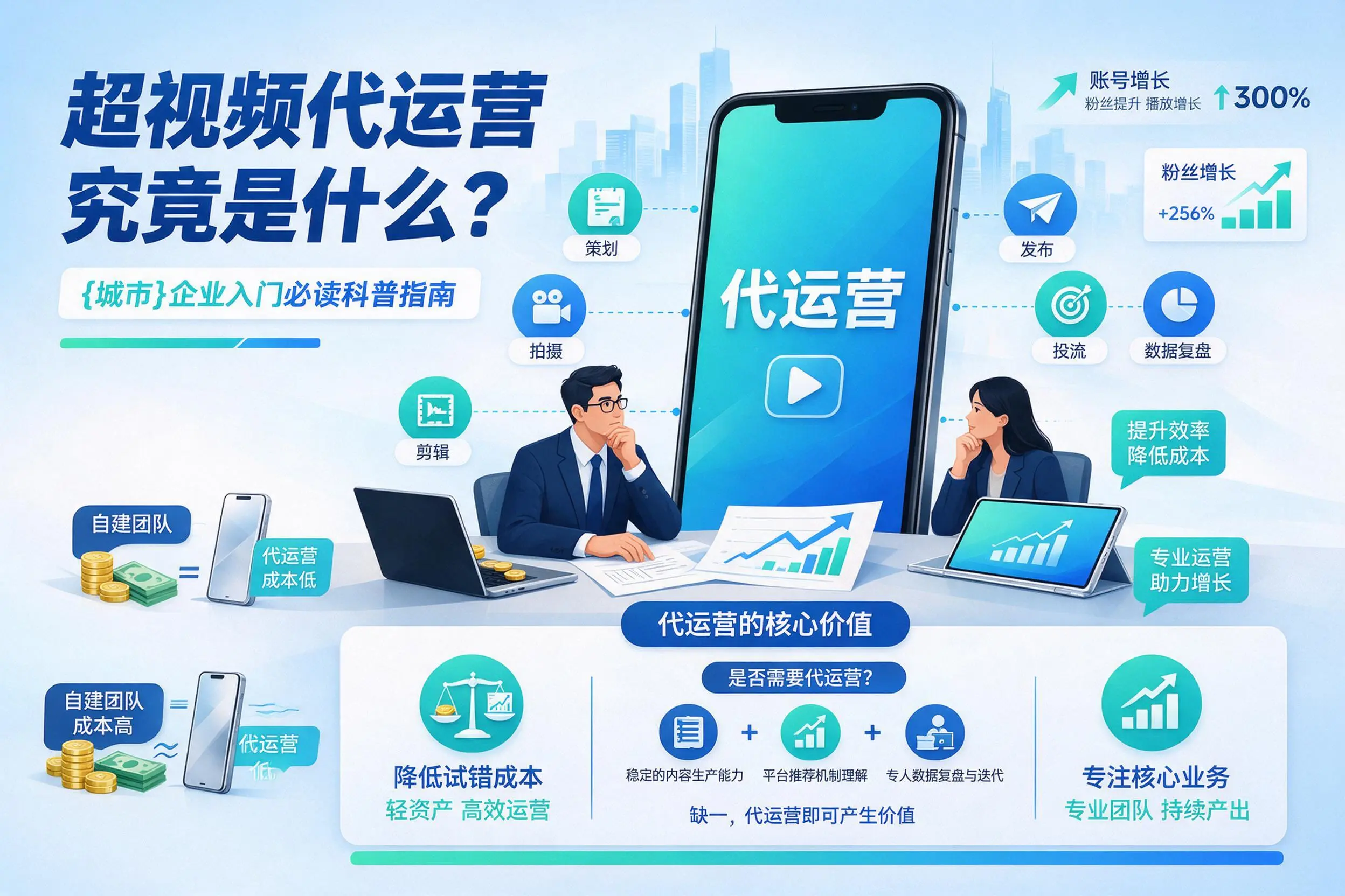 短视频代运营究竟是什么？阿勒泰企业入门必读科普指南