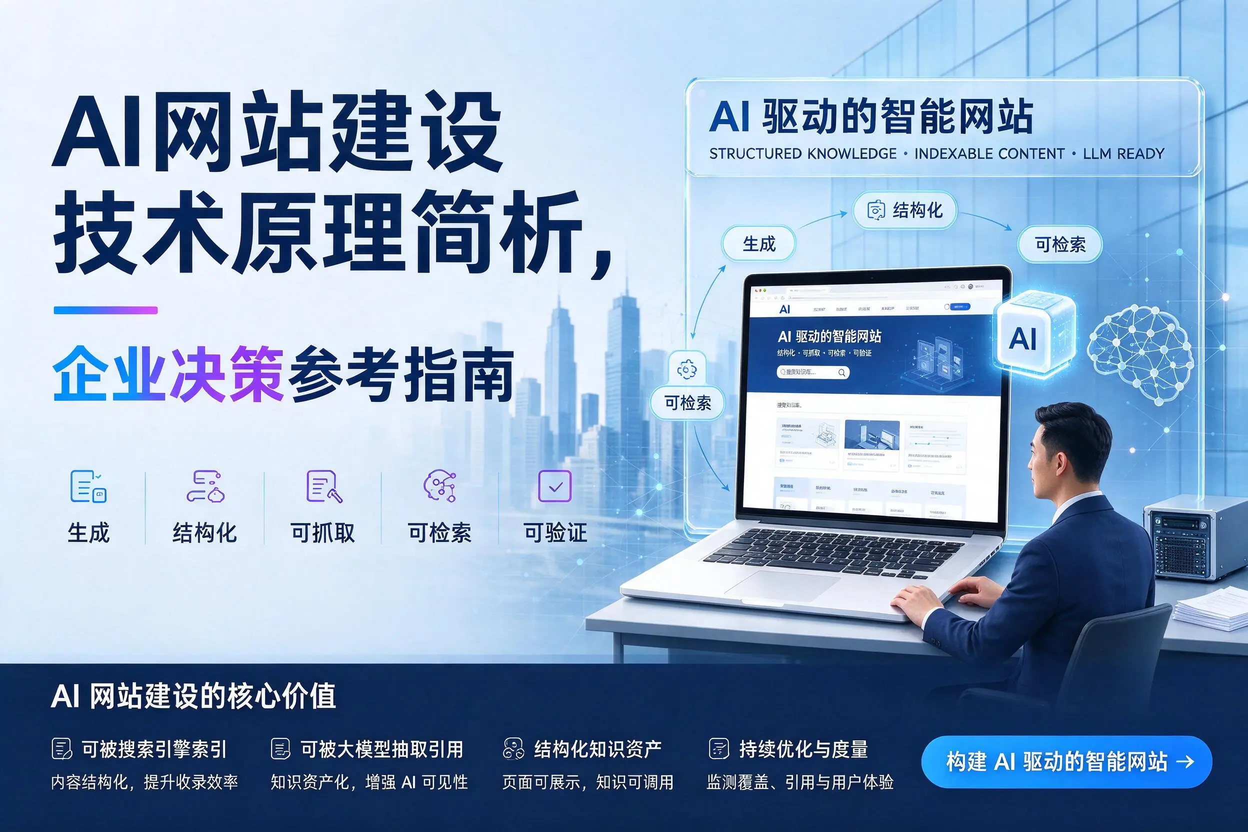 AI网站建设技术原理简析，阿勒泰企业决策参考指南