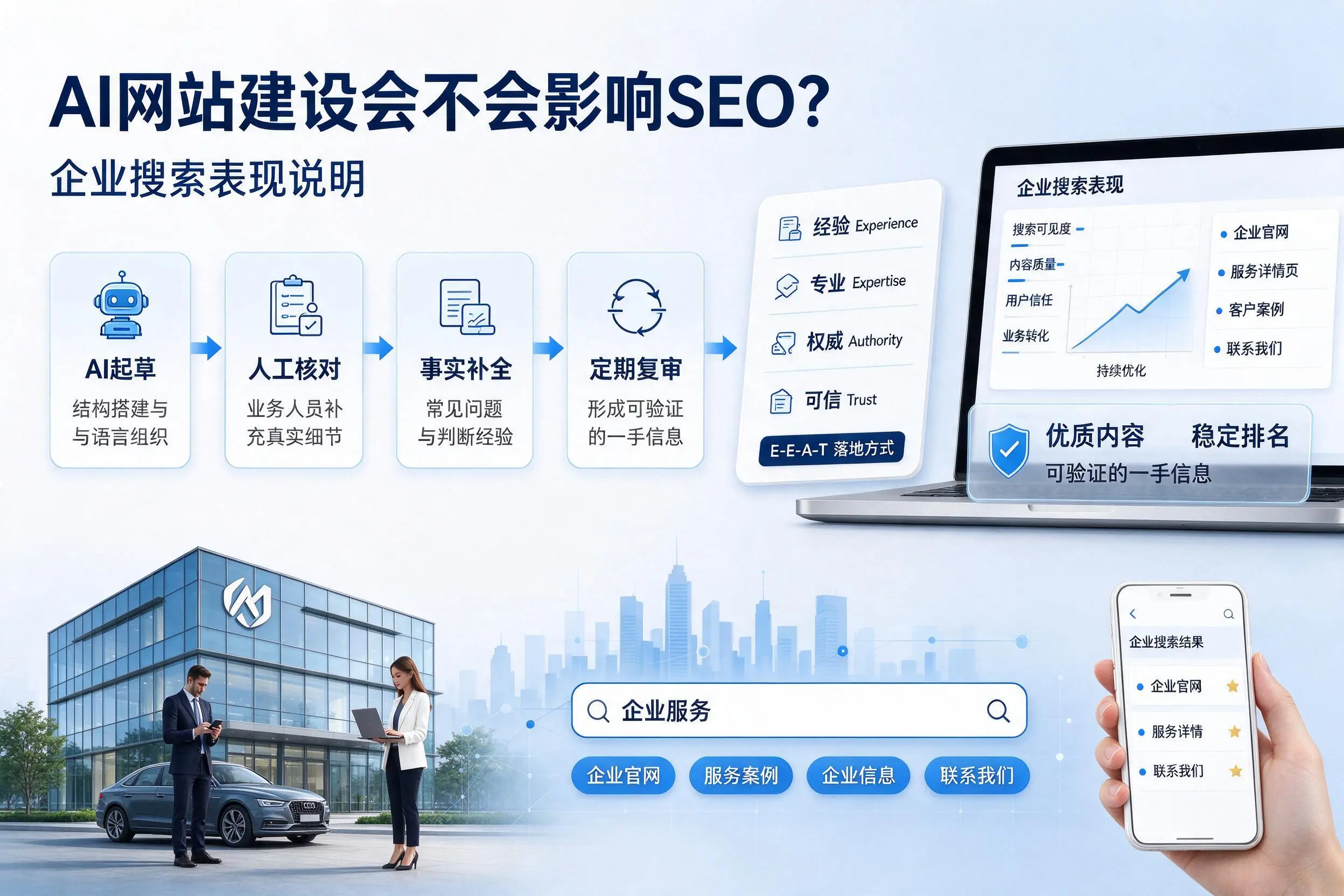 AI网站建设会不会影响SEO？阿勒泰企业搜索表现说明